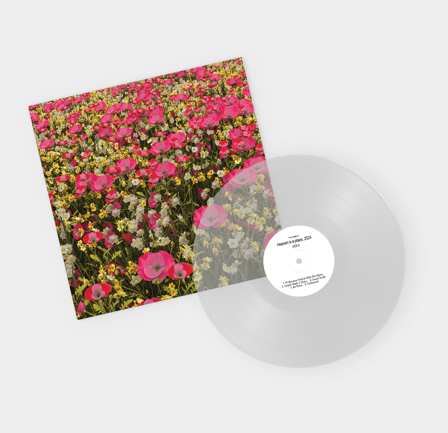 Heaven is a place, 2024 Limited Edition Signed Clear Vinyl