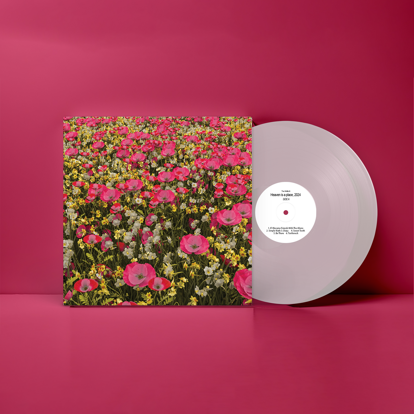 Heaven is a place, 2024 Limited Edition Signed Clear Vinyl