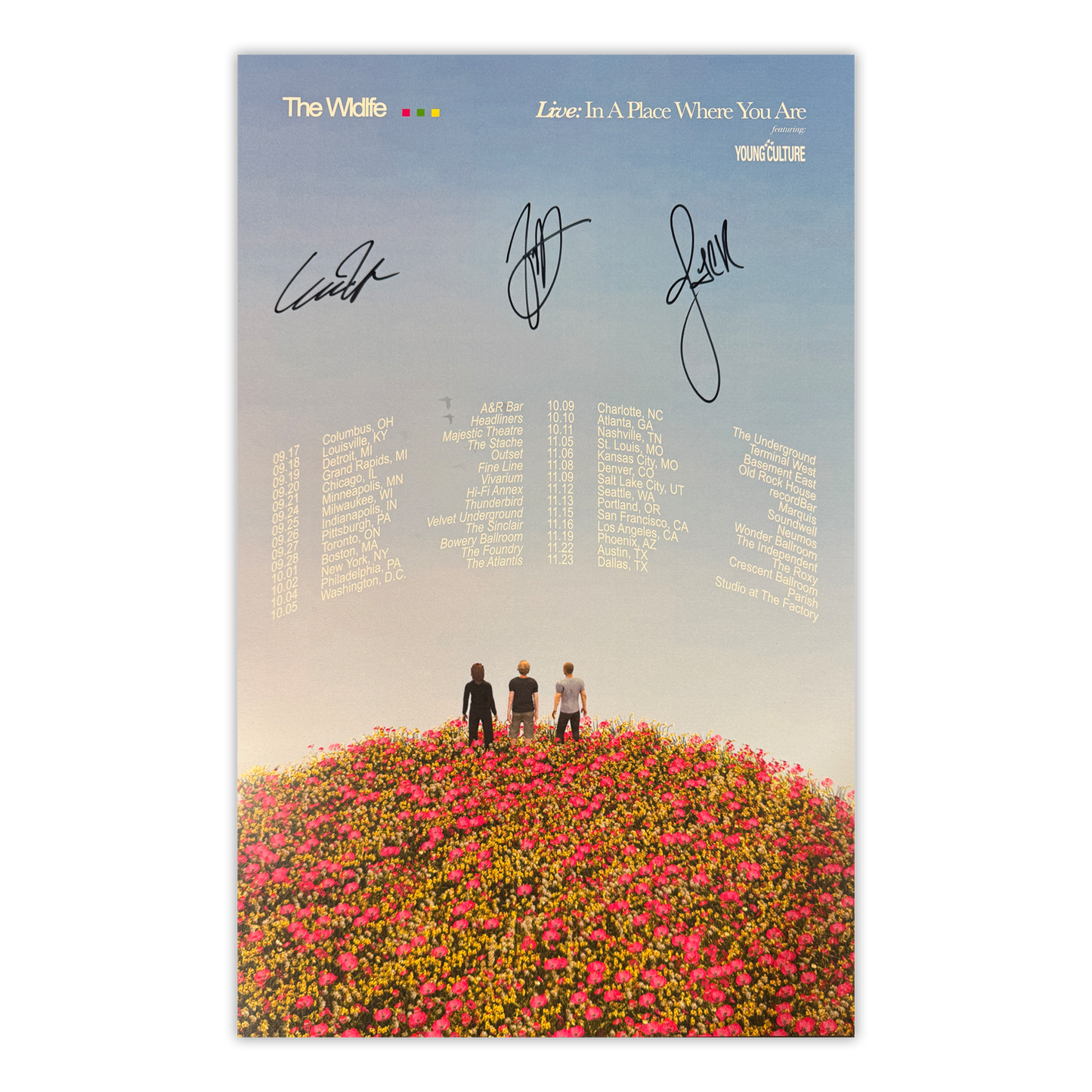 Signed Heaven is a place Poster