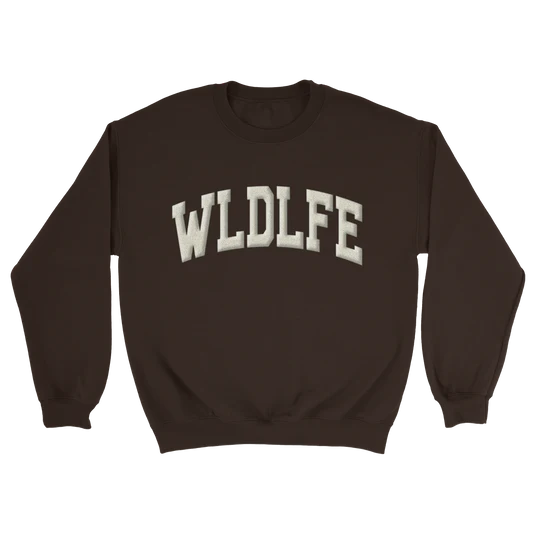 Collegiate Crewneck - Brown