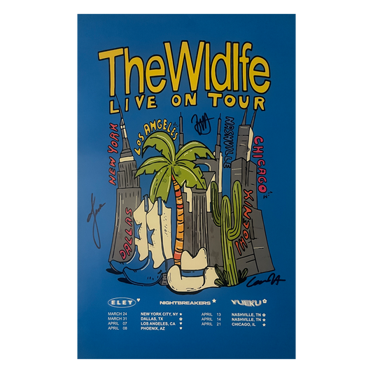 SIGNED Live on Tour Poster