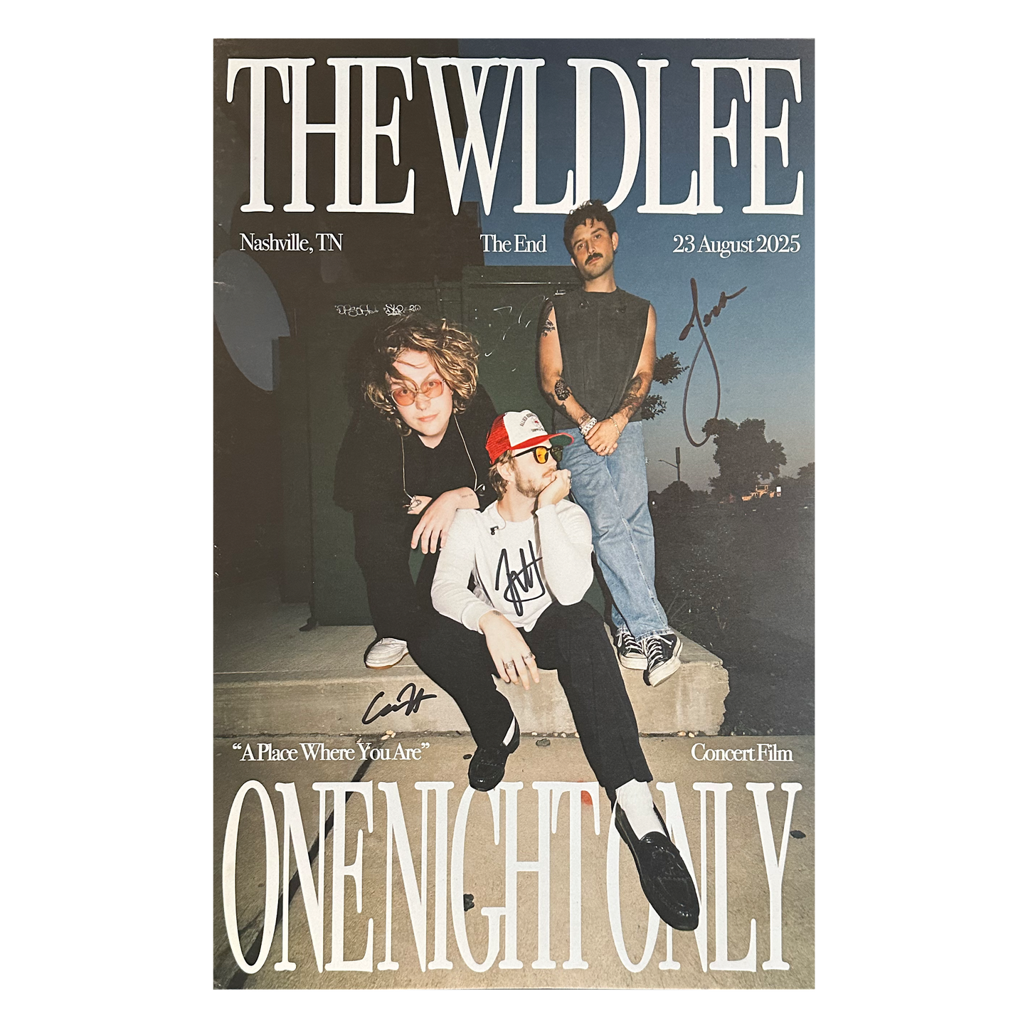 SIGNED The End Show Poster