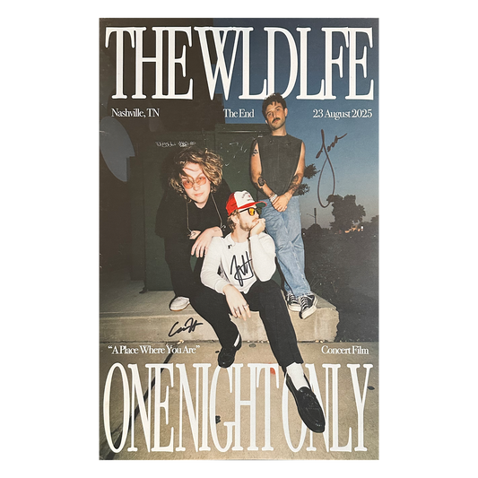 SIGNED The End Show Poster