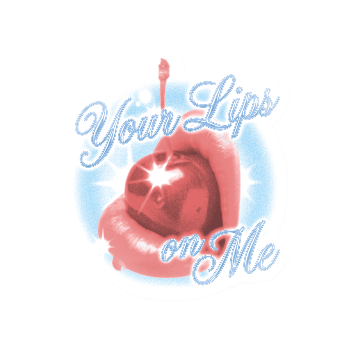 "Lips On Me" Acrylic Keychain [PRE-ORDER]