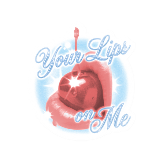 "Lips On Me" Acrylic Keychain [PRE-ORDER]