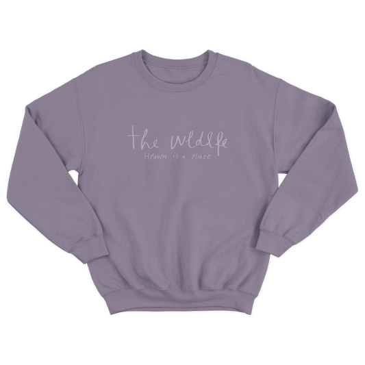 Heaven is a place Embroidered Crewneck (Pre-Order)